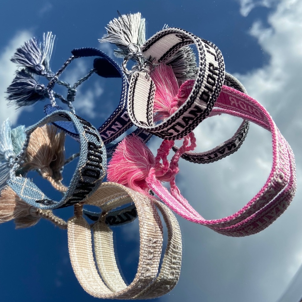 Woven friendship bracelets!